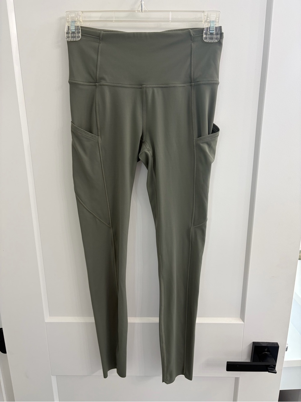 lululemon athletica Olive Green Fast and Free Leggings